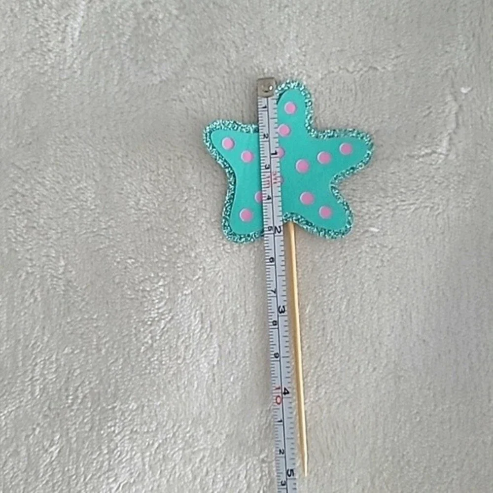 Mermaid theme cupcake toppers